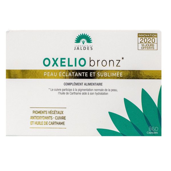 Oxelio Bronz peau éclatante 60 capsules