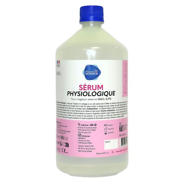 Serum physiologique 1 Litre