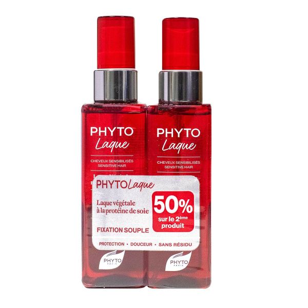 Phytolaque duo soie laque végétale fixation naturelle 2x100ml