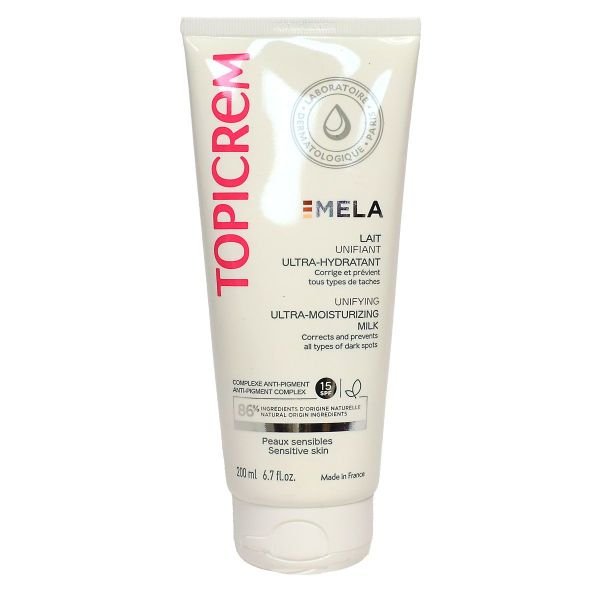 Mela lait unifiant ultra-hydratant 200ml