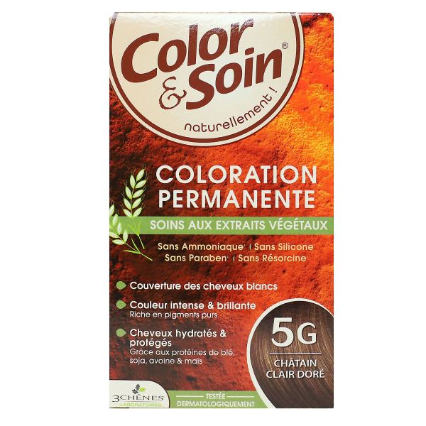 Color & Soin coloration permanente - 5G châtain clair doré