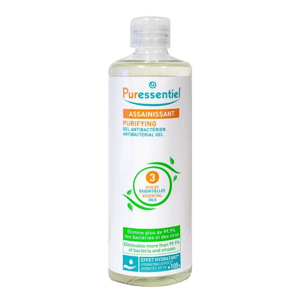 Gel anti-bactérien assainissant aux 3 huiles essentielles 500ml