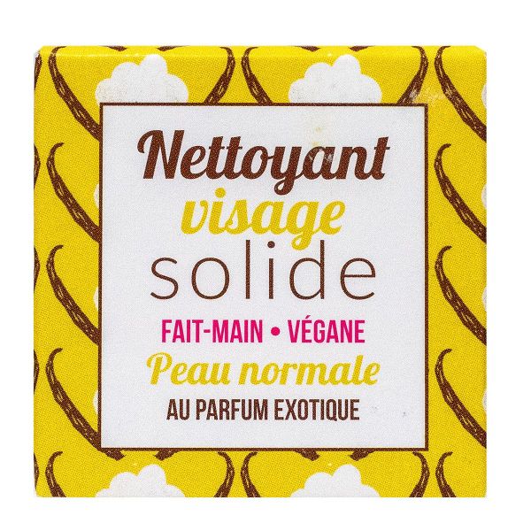 Nettoyant visage solide peau normale exotique 25g