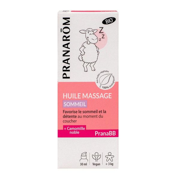 PranaBB huile de massage sommeil bio 10ml