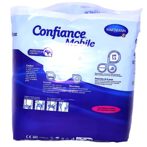 Mobile 14 sous-vêtements absorption 10 gouttes taille XL